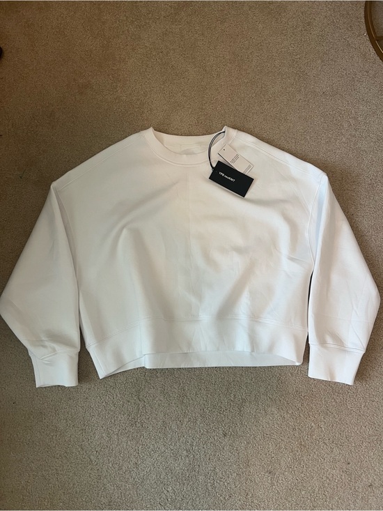 YPB Sweaters - YPB neoKnit White Crewneck Sweatshirt